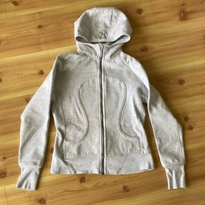 Lululemon Women’s  Scuba Hoodie Grey Size 10